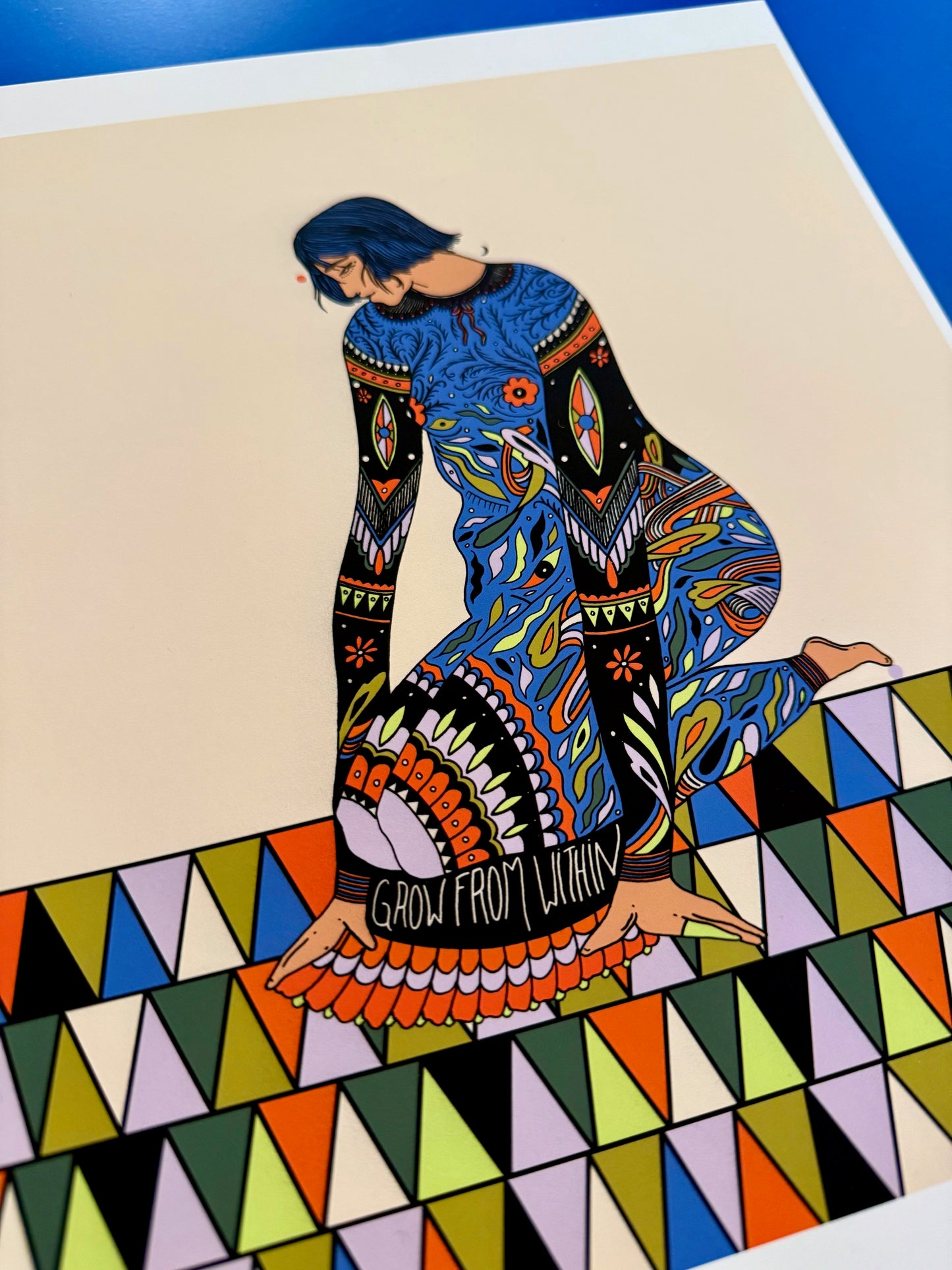 "Grow From Within" Signed Print