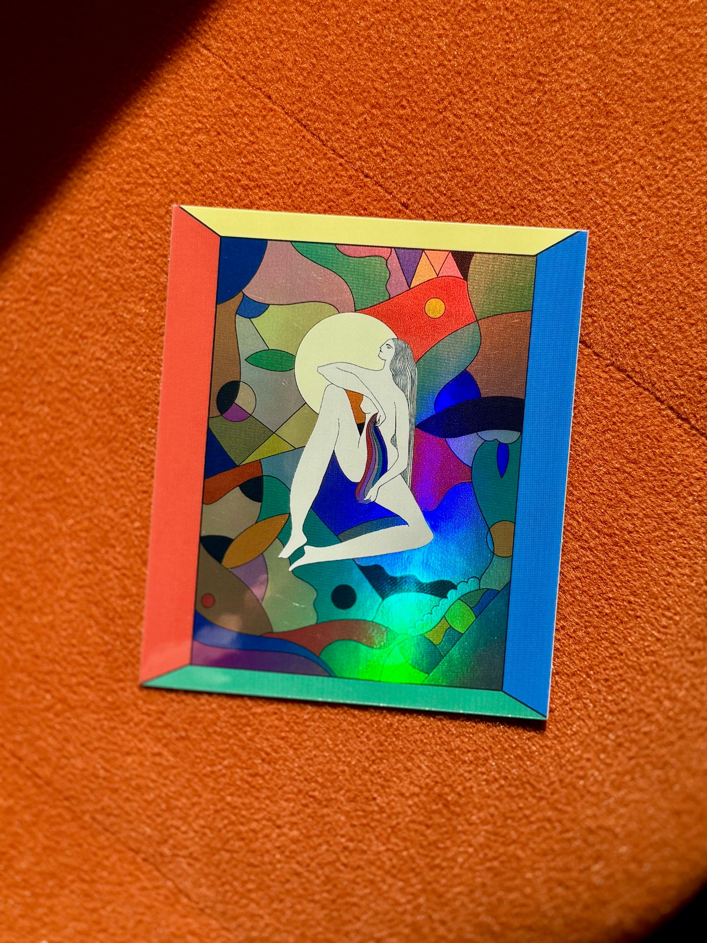 "Lollipop" Holographic Sticker