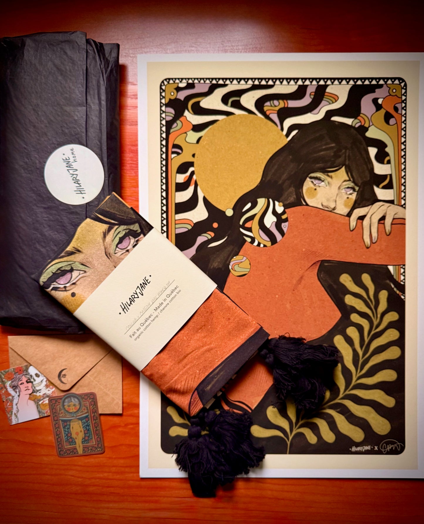 "The Daydreamer" Print - collaboration x HILARY JANE