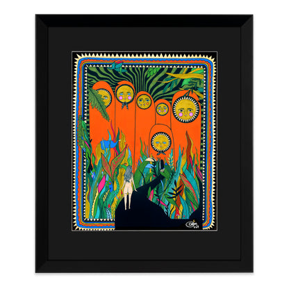 "On The Path To My Body" Original Illustration