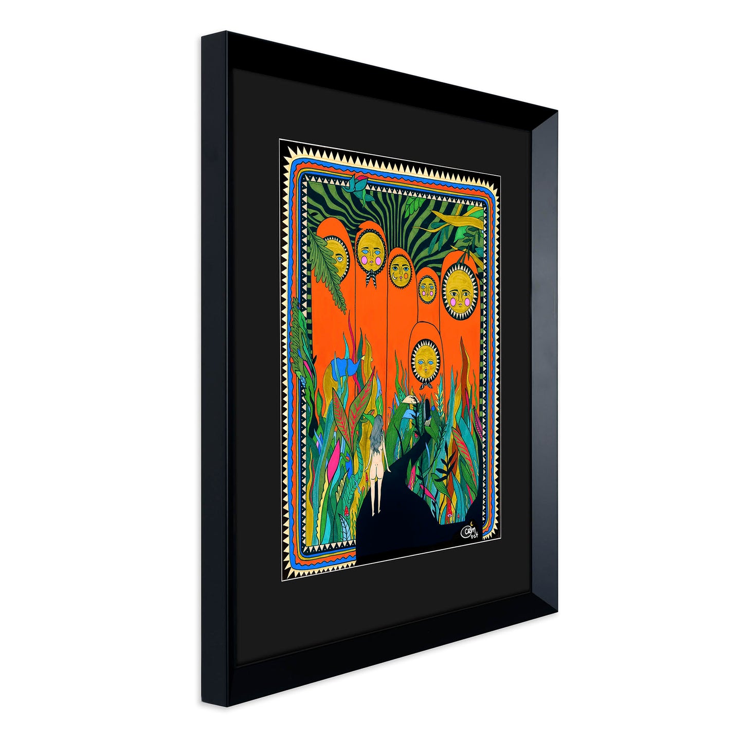 "On The Path To My Body" Original Illustration