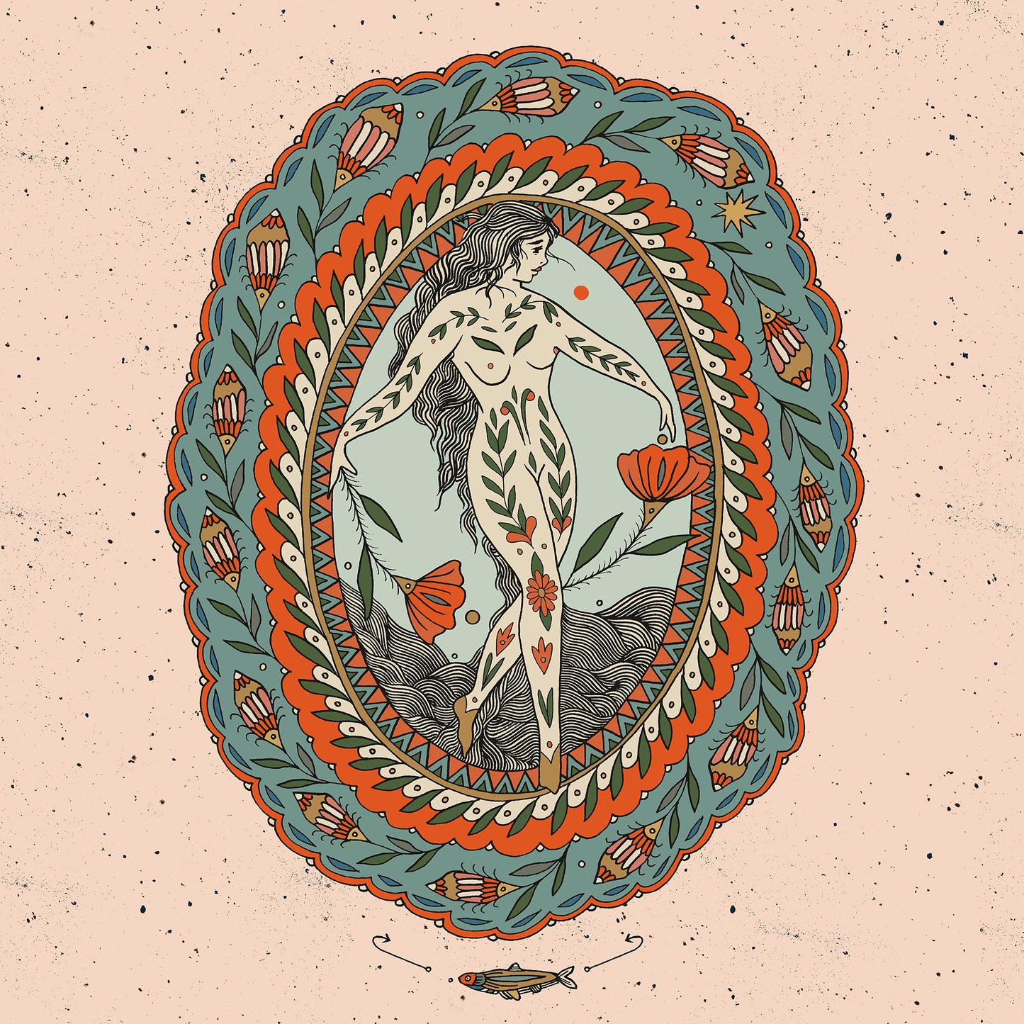 "Minnow" Signed Print