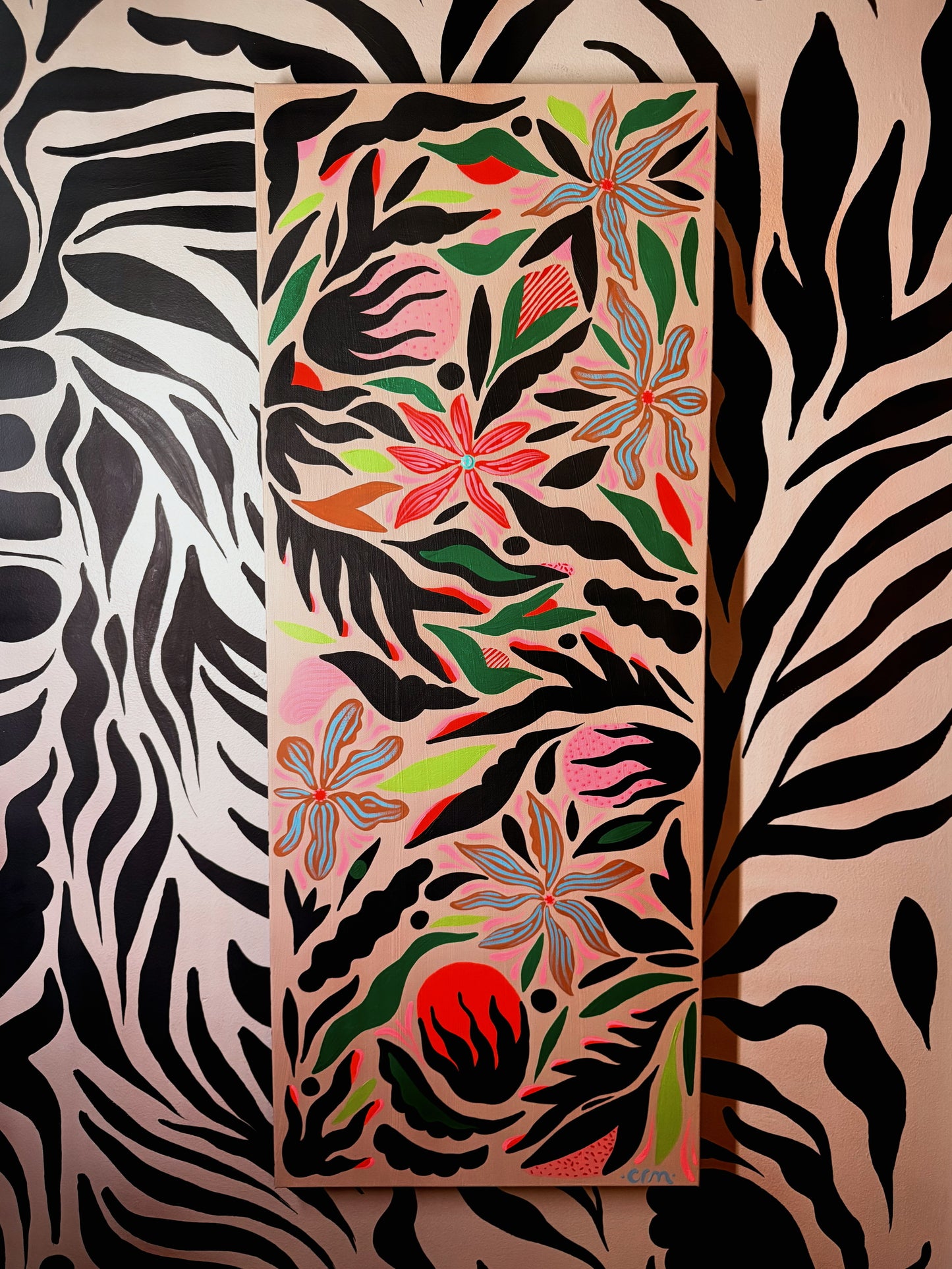 "LUSH" Original Acrylic on Canvas