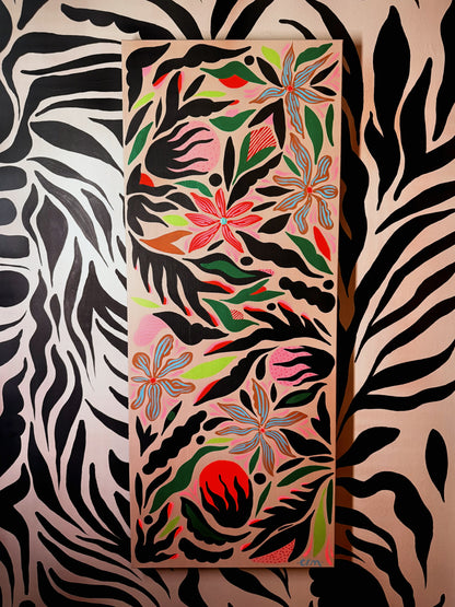 "LUSH" Original Acrylic on Canvas