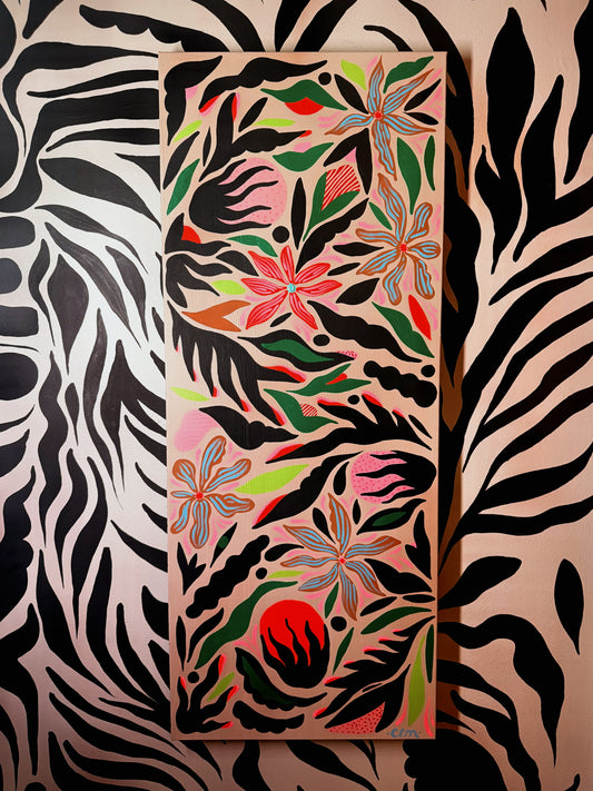 "LUSH" Original Acrylic on Canvas