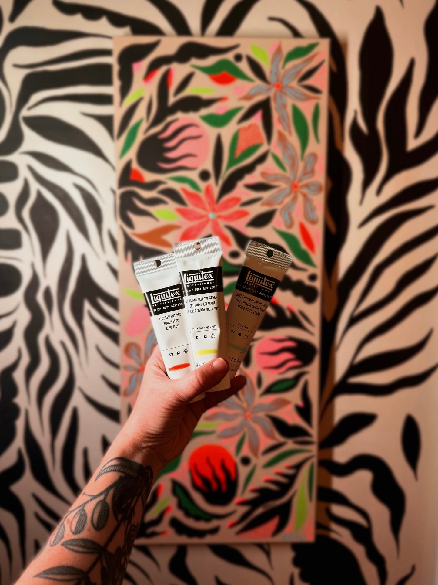 "LUSH" Original Acrylic on Canvas