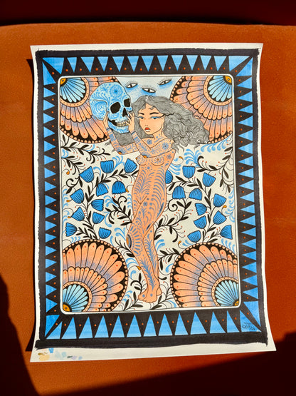 "Porcelain" Original Illustration