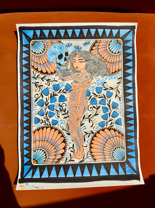 "Porcelain" Original Illustration