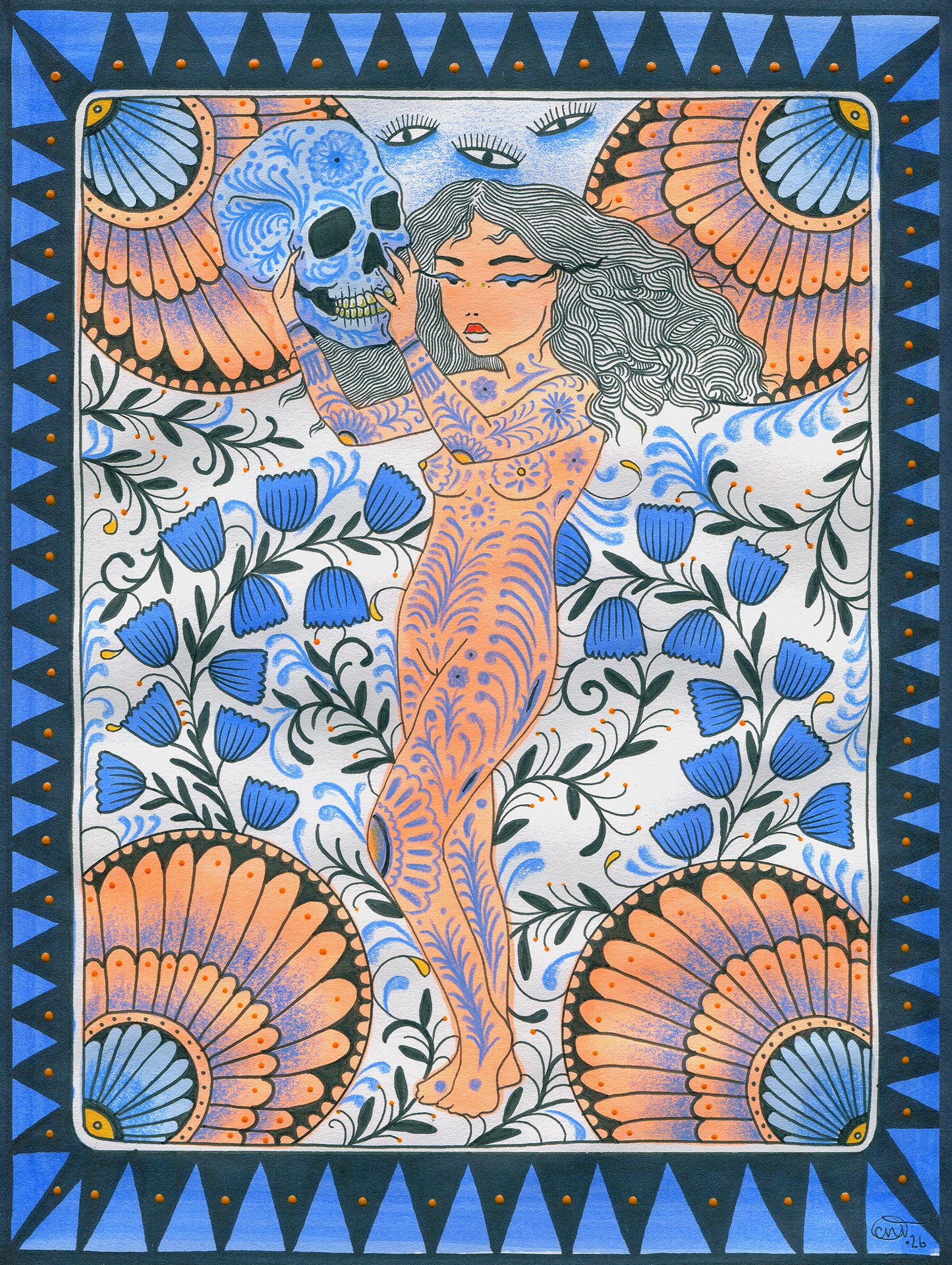 "Porcelain" Original Illustration