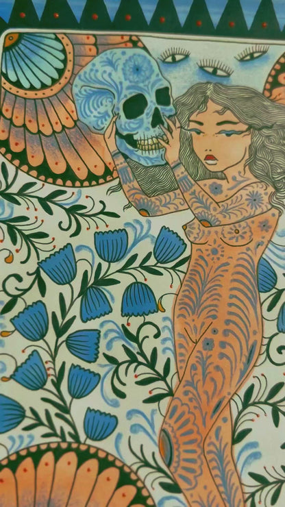 "Porcelain" Original Illustration